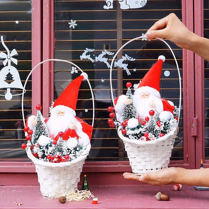 🎅 Decoração de Natal - Boneco Papai Noel Boneco de Neve | Modelo SD0379 - Image 2