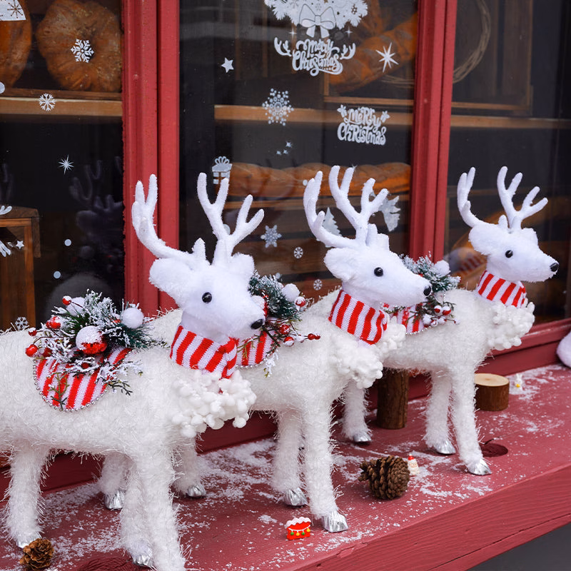🦌 Decoração de Natal - Bonecos de Rena e Urso - Image 14