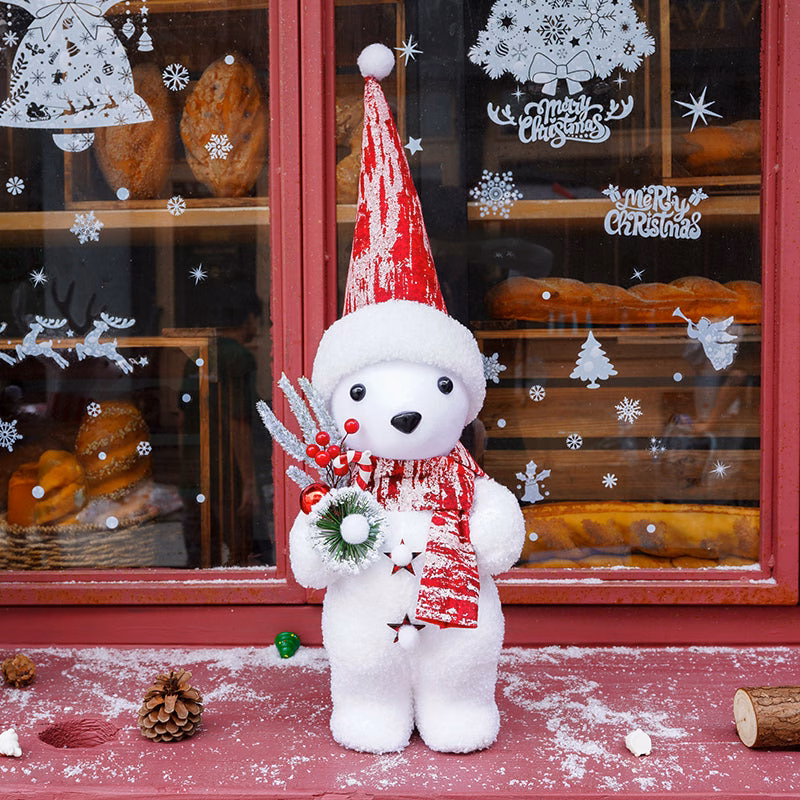 🦌 Decoração de Natal - Bonecos de Rena e Urso - Image 5