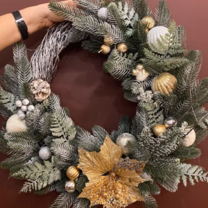 Guirlanda Decoração Natalina Moderna 60CM