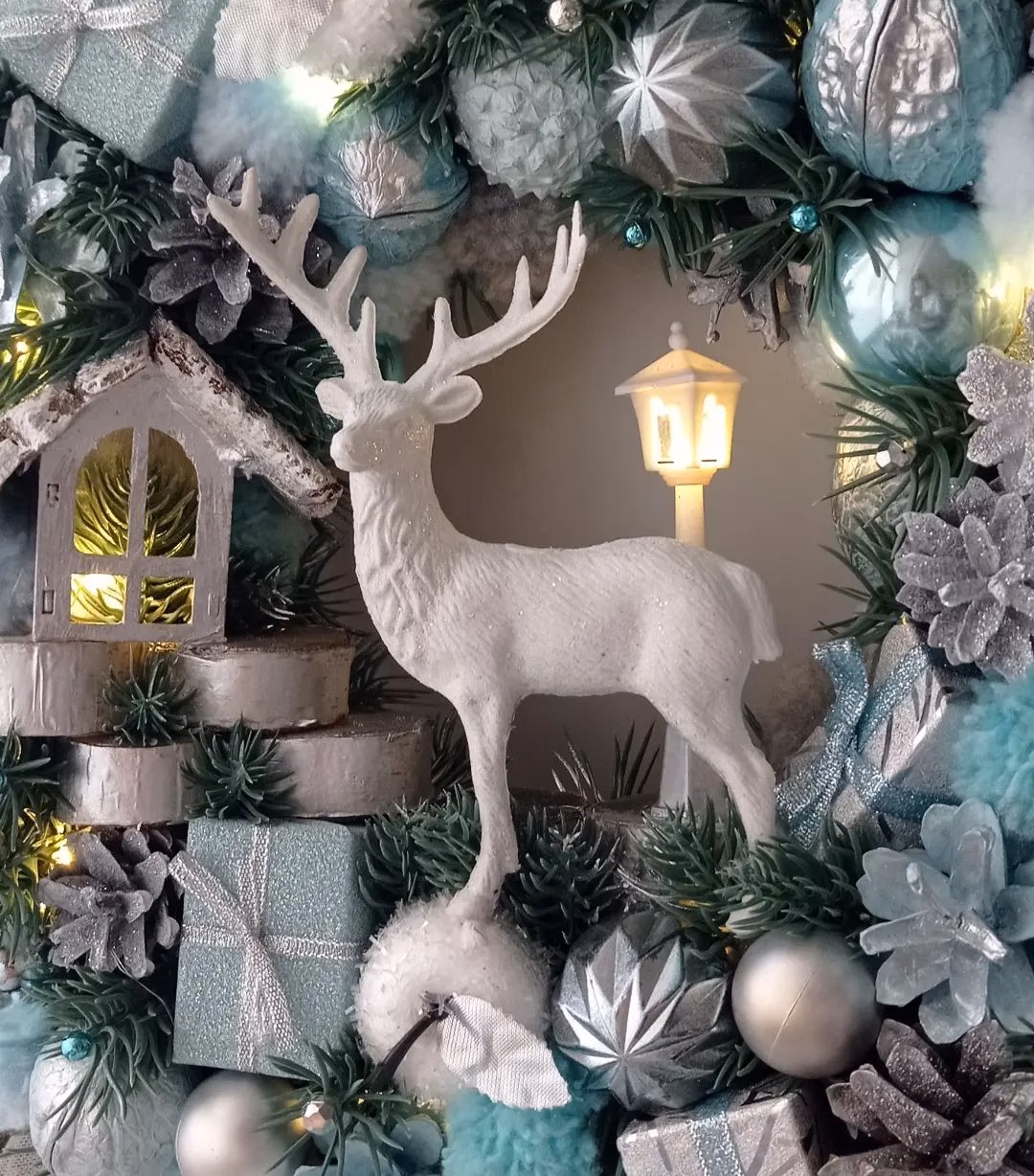 Guirlanda Decoração Natalina Luxo com Led 65CM - Image 2