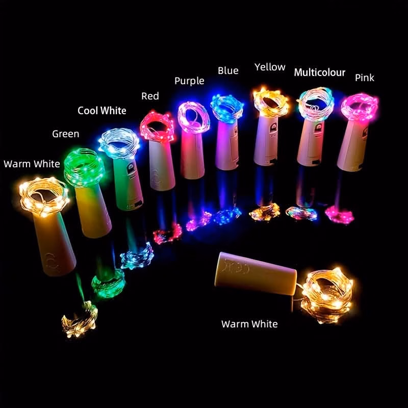 Luzes de garrafa de LED Natalina - Image 7