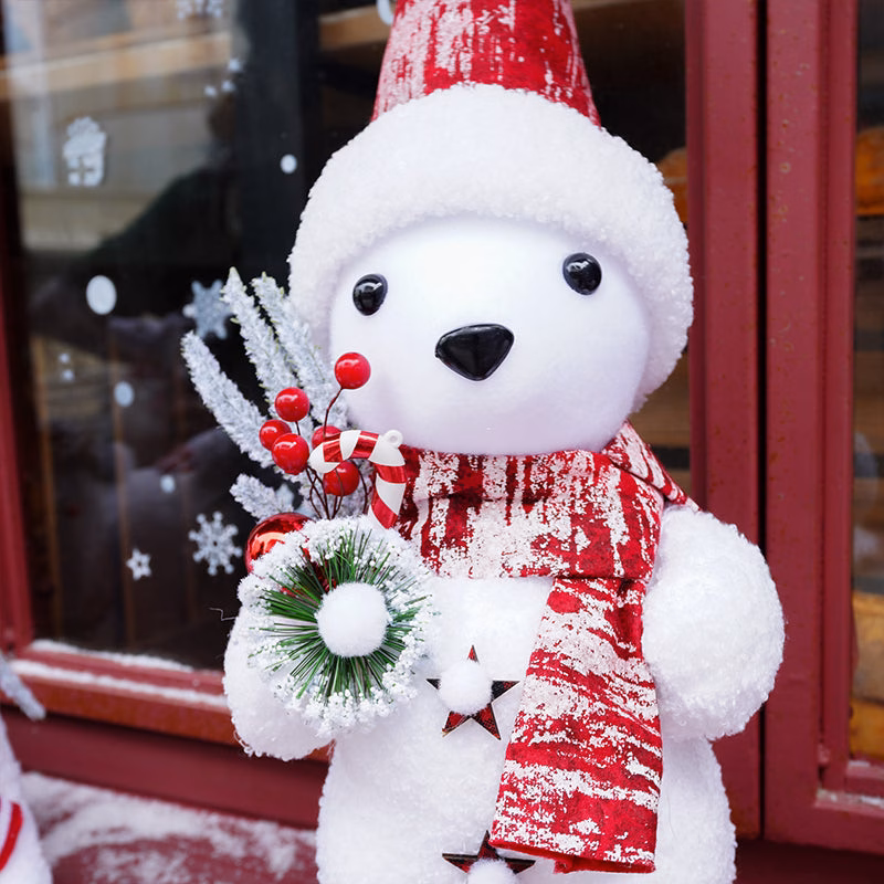 🦌 Decoração de Natal - Bonecos de Rena e Urso - Image 2