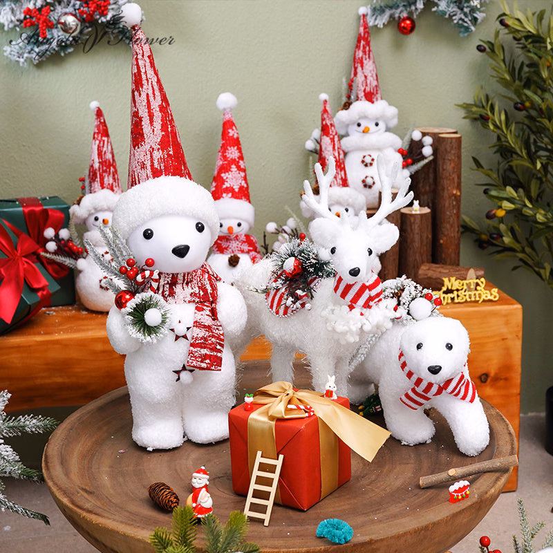 🦌 Decoração de Natal - Bonecos de Rena e Urso - Image 11