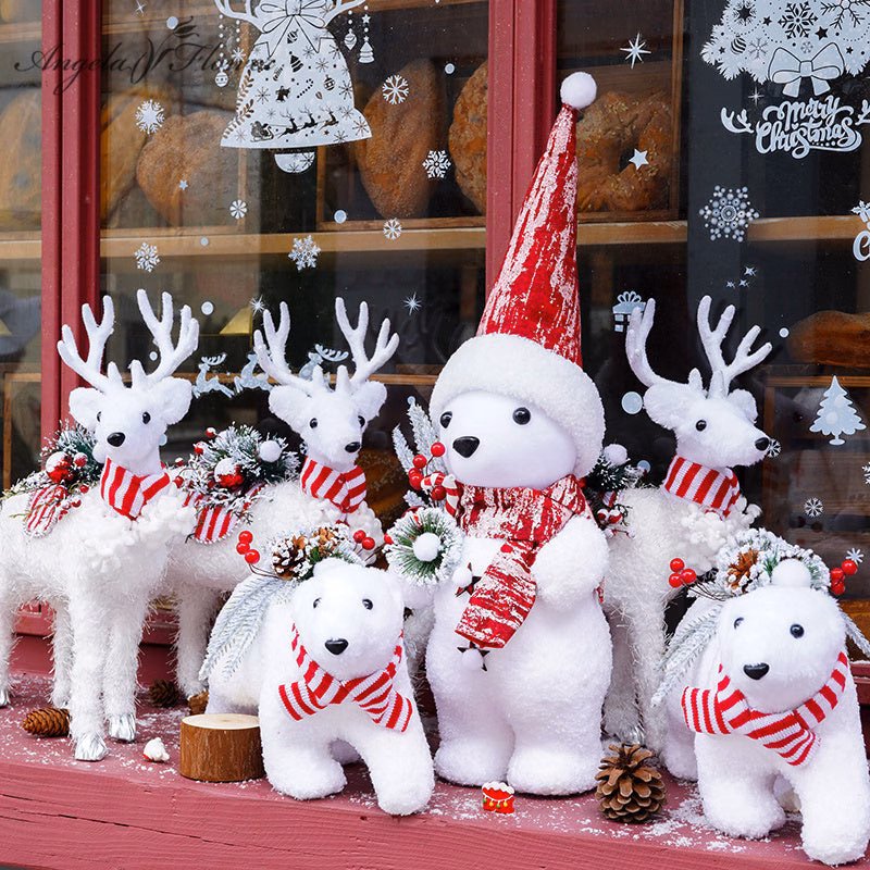 🦌 Decoração de Natal - Bonecos de Rena e Urso - Image 12