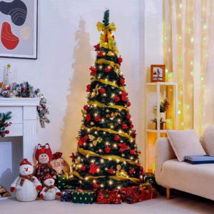 Árvore Retrátil com LED e Brinde Exclusivo