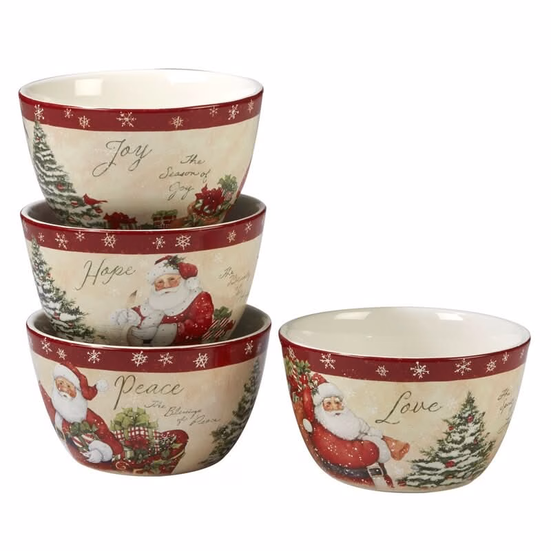Conjunto de Louça de Natal Holiday Wishes – 16 Peças - Image 6