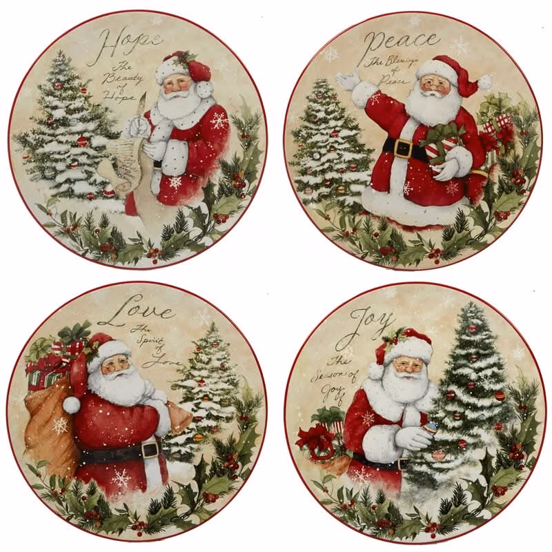Conjunto de Louça de Natal Holiday Wishes – 16 Peças - Image 5