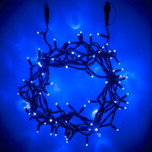 100 Luzes de Natal LED Azuis