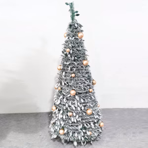 Nova árvore de natal retrátil reunindo pagode nevando árvore de natal decoração do feriado fontes de festa navidad xysds