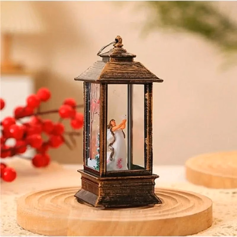 Luz Noturna Decorativa Natalina com Papai Noel e Boneco de Neve - Image 13