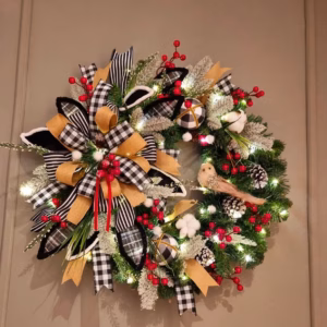 Guirlanda Decoração Natal Bird 65CM