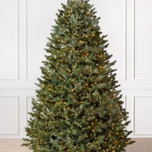 Árvore de Natal Verde Tradicional com Galhos Articulados, Suporte Metálico e Micro LEDs Embutidos