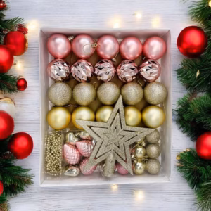 Kit 38 Peças Conjunto de Enfeites Decorativo