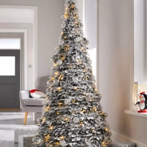 Árvore de Natal monta fácil Retrátil com Micro LED embutidos 1,80m Bivolt